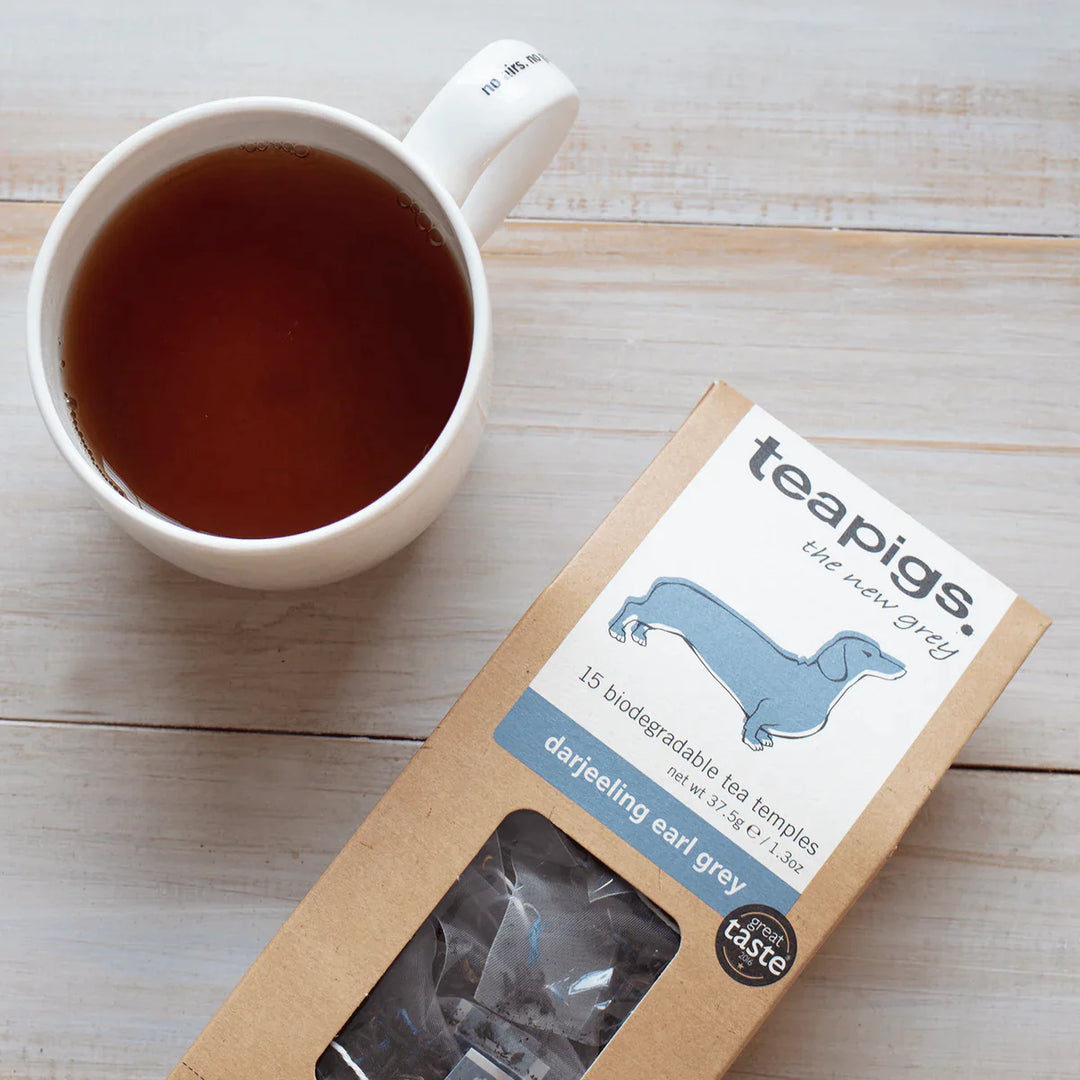 teapigs - darjeeling earl grey - 50 biodegradable bags